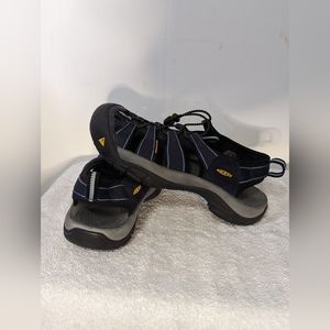 Women's KEEN "Newport H2" Blue Water Sport Sandals Size 9.5 Waterproof Hiking